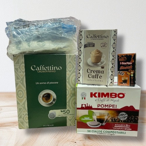 Bundle Luglio Caffettino cremoso + kimbo